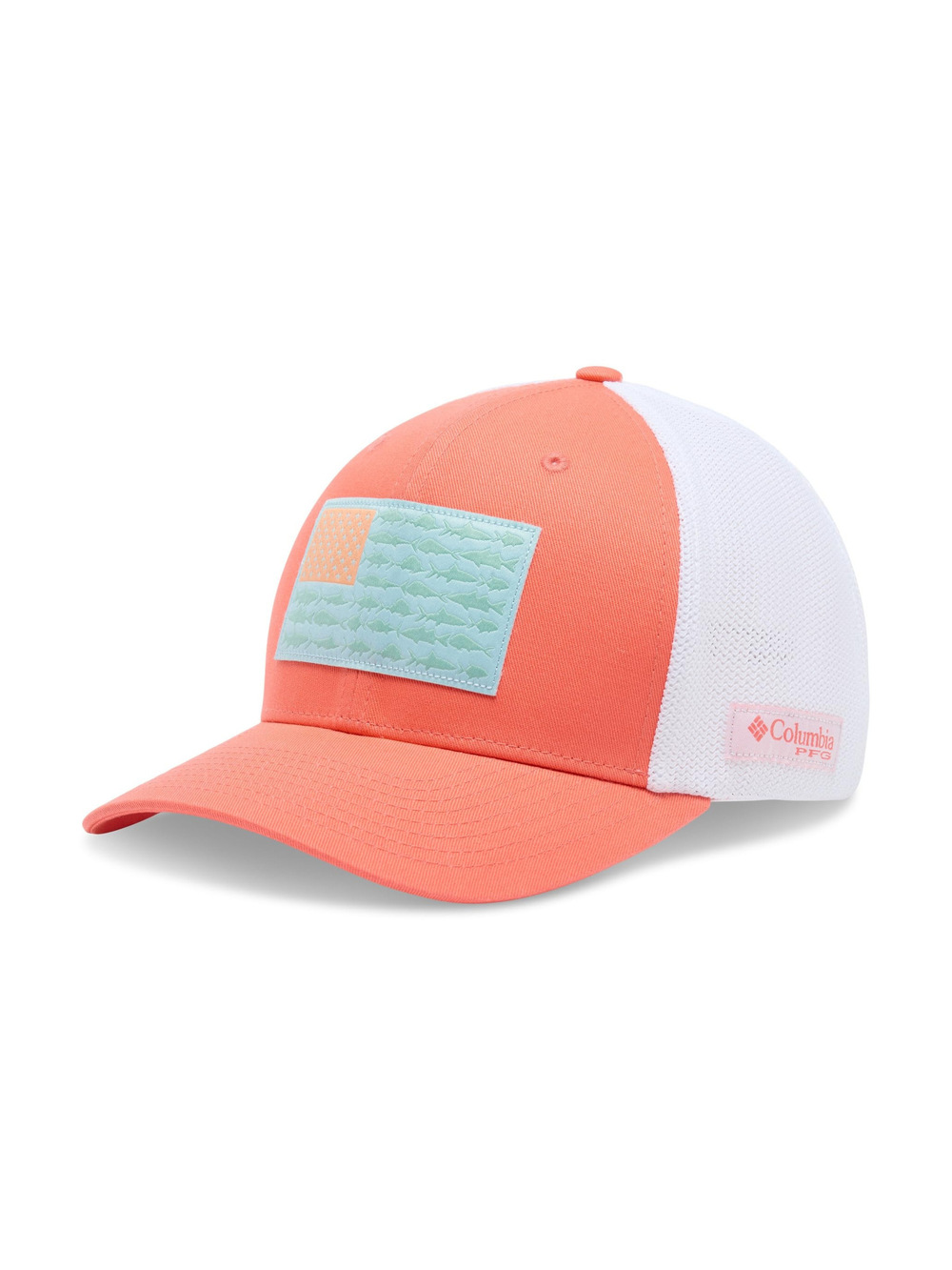 Unisex Adult PFG Logo Mesh Ball Cap | Melonade, Fish Flag | Size L